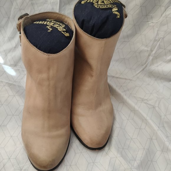 Freebird by Steven Tan Ankle Booties with Elastic Panels - Picture 2 of 6